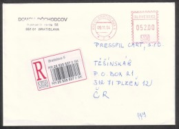 SK0555 - Slovakia (2004) 850 00 Bratislava 5 - Lettres & Documents