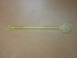 Touilleur "bâteau, Grand Voilier" (jaune Pâle) - Swizzle Sticks