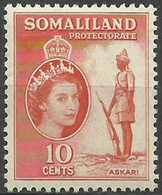 SOMALILAND..1953..Michel # 122...MLH. - Somaliland (Protectorate ...-1959)