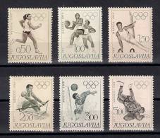 Yugoslavia, 1968, Olympic Games, Mexico, MNH - Unused Stamps