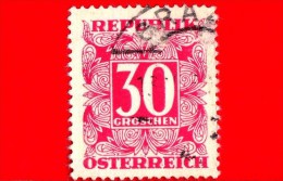 AUSTRIA - USATO - 1949 - Numero - Cifra - Sovrattassa - Postage Due - 30 - Strafport