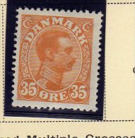 Danemark (1913)  - " Christian X" Neufs* - Unused Stamps