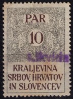 1920 Yugoslavia SHS - Revenue, Tax Stamp - Used - 10 P - Officials