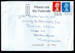 Great Britain: A Cover Sent From Swindon To Amsterdam; 01-10-1999 - Covers & Documents