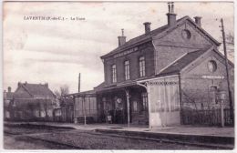 LAVENTIE - La Gare - Ed. En Bas,à Gauche, Illisible - Laventie