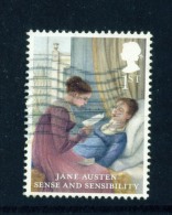 GREAT BRITAIN  -  2013  Jane Austen  1st  Used As Scan - Used Stamps