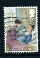 GREAT BRITAIN  -  2013  Jane Austen  1st  Used As Scan - Used Stamps