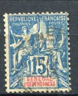 SENEGAL - Yv. N° 13  (o)   15c  Bleu  Cote  2,4 Euros  BE R 2 Scans - Gebruikt