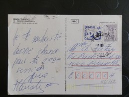 43/362   CP  BRAZIL. - Storia Postale