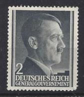 Generalgouvernement 1941  Adolf Hitler   (o) Mi.71 - Algemene Overheid