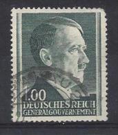 Generalgouvernement 1941  Adolf Hitler   (o) Mi.86 B (14 X 14.25) - Gobierno General