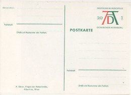 DEUTSCHLAND DDR 1971  DURERJAHR  POSTKARTE ** - Postkarten - Ungebraucht