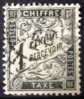 FRANCE           TAXE  10             OBLITERE - 1859-1959 Gebraucht