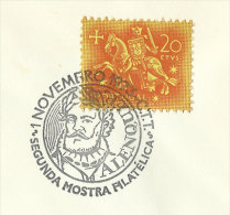 Portugal Cachet Commémoratif  Expo Philatelique Alenquer Camões Os Lusiadas 1973 Event Postmark Stamp Expo - Flammes & Oblitérations