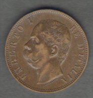 REGNO D' ITALIA - 10 CENTESIMI - UMBERTO I (1893 - ZECCA: BIRMINGHAM) - ITALIAN KINGDOM - - 1878-1900 : Umberto I.