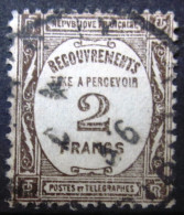 FRANCE                TAXE  62         OBLITERE - 1859-1959 Oblitérés