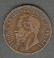 REGNO D'ITALIA - 10 CENTESIMI (1866) VITTORIO EMANUELE II (Z. BIRMINGHAM) - 1861-1878 : Vittoro Emanuele II