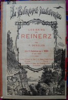 GUIDE N°25 L'EUROPE ILLUSTREE-LES BAINS DE REINERZ-P.DENGLER-ILLUSTRATIONS+CARTE - Europa