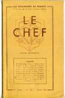 SCOUT , SCOUTISME . LE CHEF. ECLAIREURS DE FRANCE . ARMEE . LIVRE - Scoutisme