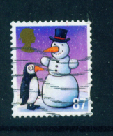 GREAT BRITAIN  -  2012  Christmas  87p  Used As Scan - Used Stamps