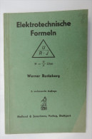 Werner Rusteberg "Elektrotechnische Formeln", Von 1940 - Techniek