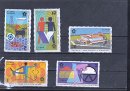 CUBA Nº 1390 AL 1394 - 1970 – Osaka (Japon)