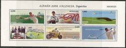 2004-ED. 4091 HB-ESPAÑA'04. VALENCIA. DEPORTES -NUEVO - Blocks & Sheetlets & Panes