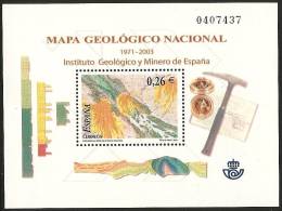 2003-ED. 4036 H.B.-MAPA GEOLOGICO NACIONAL.-NUEVO - Blocks & Sheetlets & Panes