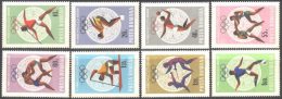 ROMANIA  -   SPORT  MEXICO OLYMPIC  -  Swimming, Fencing, Volleyball, Football  - 1968  -  ** MNH - Wasserski