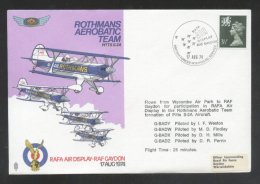 Great Britain 1974 RAF - Rothmans Aerobatic Team K.372 - Interi Postali