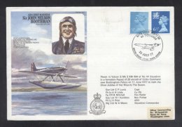 Great Britain 1977 RAF - Sir John Nelson Boothman K.384 - Entiers Postaux
