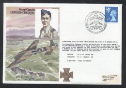 Great Britain 1977 RAF - Group Captain Leonard Cheshire K.386 - Interi Postali