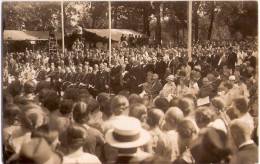 LANZ Bei Lenzen Elbe Turnvater Jahn Hausweihe 12.8.1928 Volksmenge Fotokarte TOP-Erhaltung Ungelaufen Turnen - Lenzen