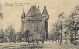 CPA Bruxelles ,porte De Hal - Musées