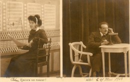 Delcampe - - 14 - Encore Un Raseur !  Allô ! - Scan Verso - - La Delivrande