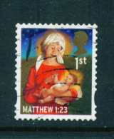GREAT BRITAIN  -  2011  Christmas  1st  Used As Scan - Used Stamps