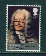 GREAT BRITAIN  -  2011  George II  1st  Used As Scan - Used Stamps