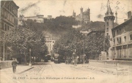 69 LYON - Avenue De La République Et Coteau De Fourvière - Other & Unclassified
