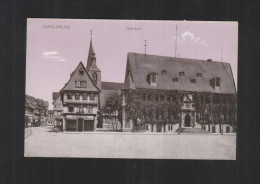 AK Quedlinburg Rathaus 1916 - Quedlinburg