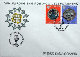 Norway 1981 EUROPA  / CEPT  Minr.836-37 FDC ( Lot 3452 ) - FDC