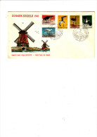 OLANDA  1961 - Yvert 733/37  Su FDC Con Annullo Speciale Illustrato - Uccelli - Marine Web-footed Birds