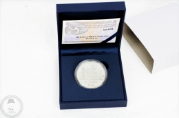 Official Spanish Silver Medal - Proclamation Of The King Felipe VI Of Spain 19 June 2014 - Boxed - Royal/Of Nobility