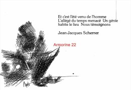 CPM De  PAGES  Collection Paymages Poeme De Jean Jacques Scherrer + Autographe - Pages