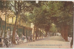 CPA Colorisée Animée  - CHELTENHAM - Promenade From N.  - 1913 - Cheltenham