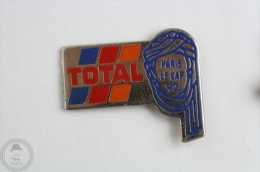 Total - Paris Le Cap 1992 - Pin Badge  #PLS - Rally