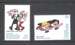 España 1998-Mortadelo Y Filemon Zipi Y Zape-2 Sellos Nuevos**serie Completa-Espagne Spain Spanien Spanje - 1991-00 Unused Stamps