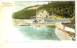 Füelbecker Thalsperre - & Litho - Lüdenscheid