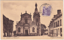 Condé Sur L'Escaut - L'église Saint Wasnon - Conde Sur Escaut