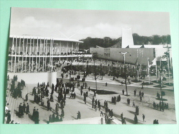 BRUXELLES - Exposition Universelle De 1958 - Rond Point Des Nations Aves Les USA Et Le St Siège - Universal Exhibitions