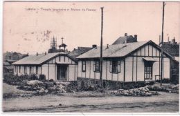 LIEVIN - Temple Provisoire Et Maison Du Pasteur  - Imp. Photo A Thiriat & H Basuyau - Lievin